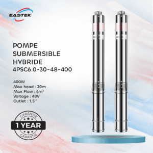 POMPE SUBMERSIBLE HYBRIDE 400W