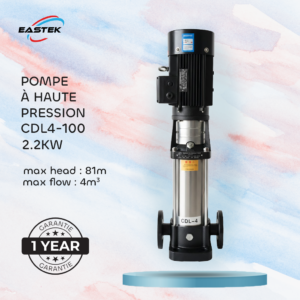 POMPE À HAUTE PRESSION CDL4-100 2.2KW