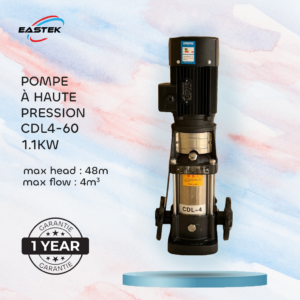 POMPE À HAUTE PRESSION CDL4-60 1.1KW
