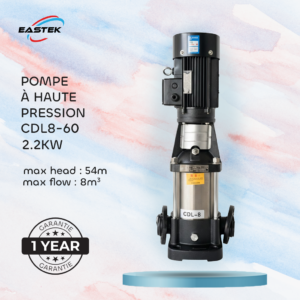 POMPE À HAUTE PRESSION CDL8-60 2.2KW